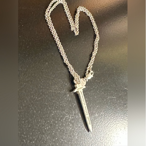 WOW POSHMARK - Authentic Me & Ro Sterling Silver Sword Necklace - Picture 13 of 16